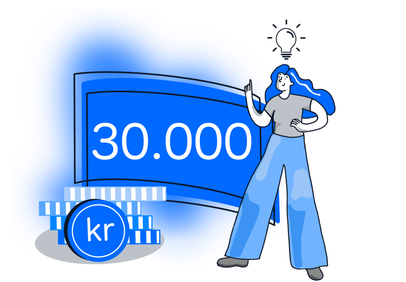 Lån på 30 000kr