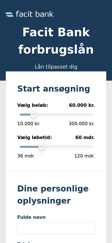 Facit Lån